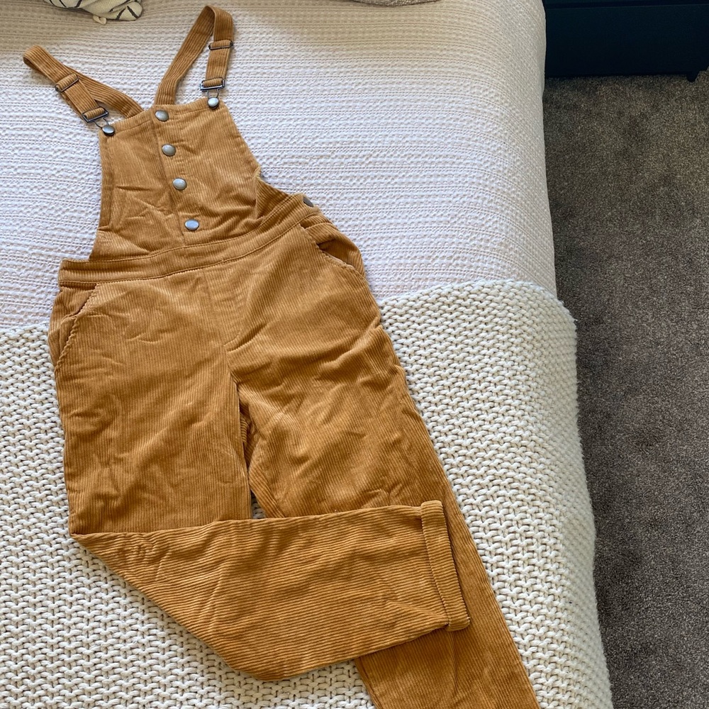 Forever 21: Corduroy Overalls